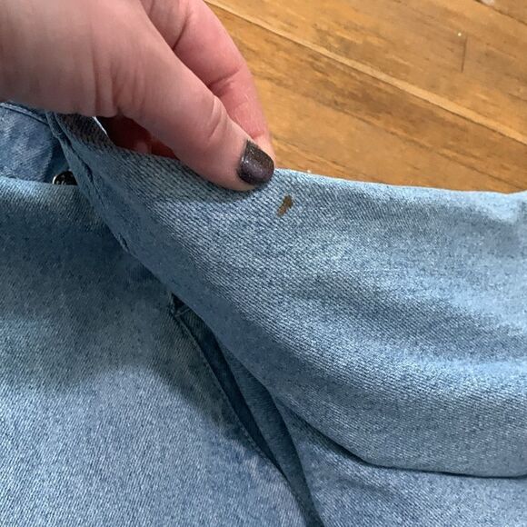 Vintage Sostanza Workwear Light Wash Lightweight Denim Chore Barn Jacket Sz XL - Picture 5 of 17